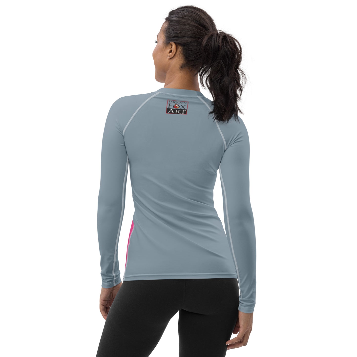 Snooty Fox Art Women's Rash Guard - Surfer Girl