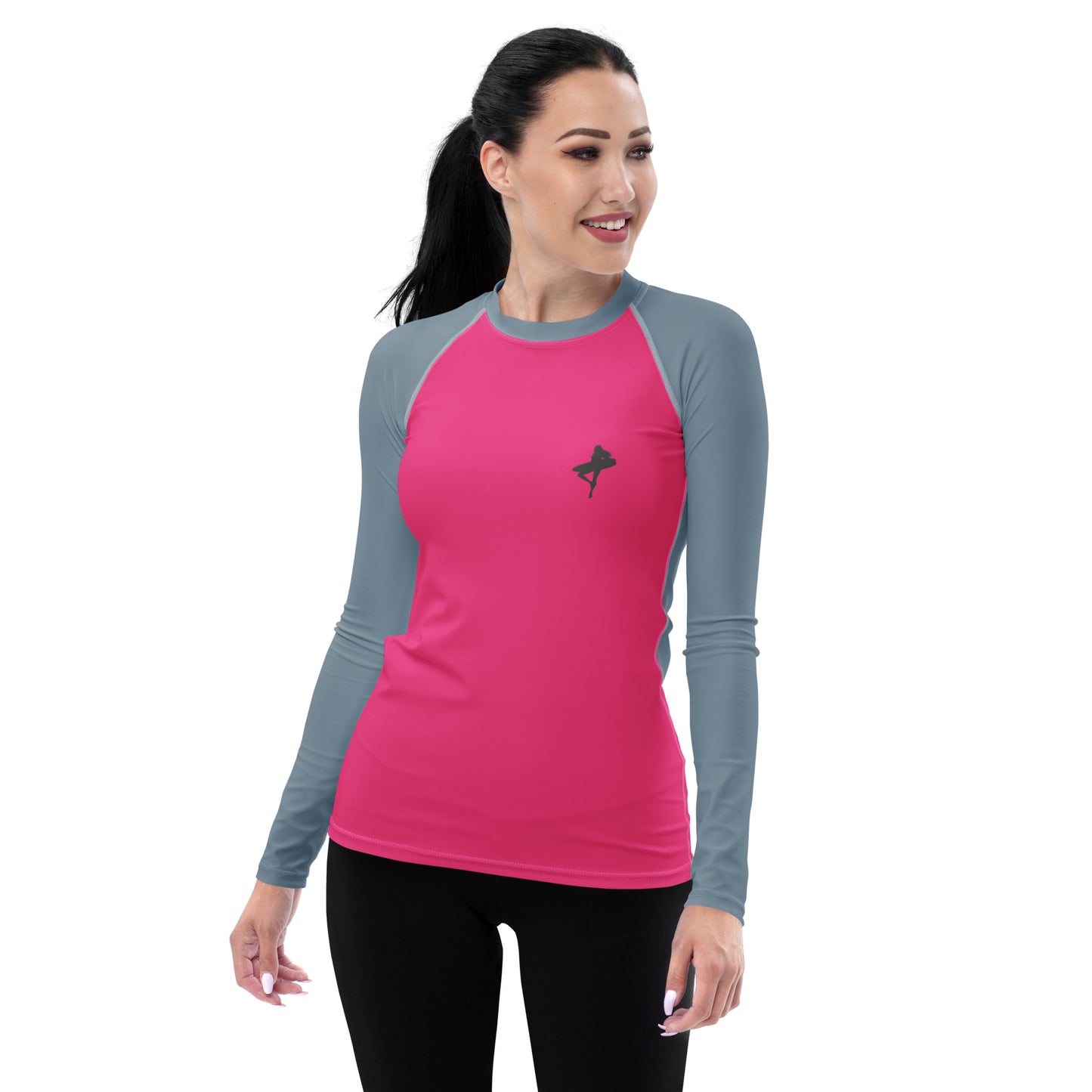 Snooty Fox Art Women's Rash Guard - Surfer Girl