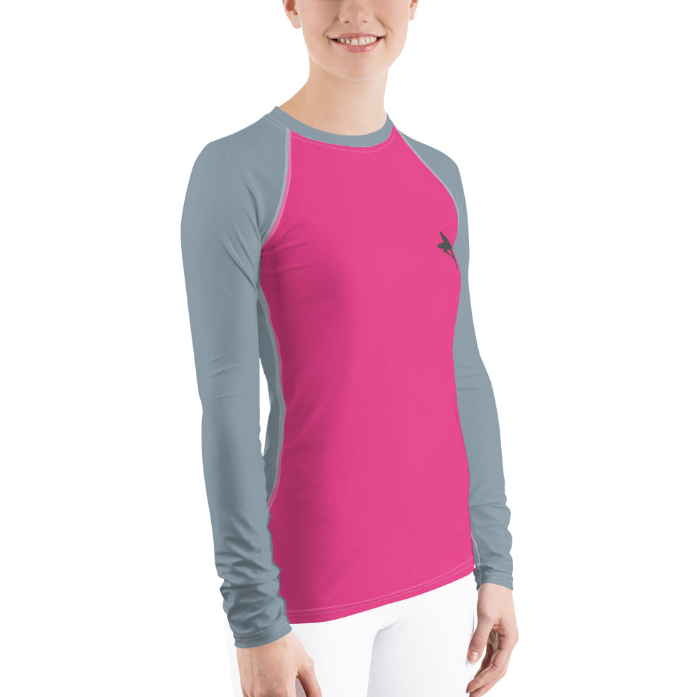 Snooty Fox Art Women's Rash Guard - Surfer Girl