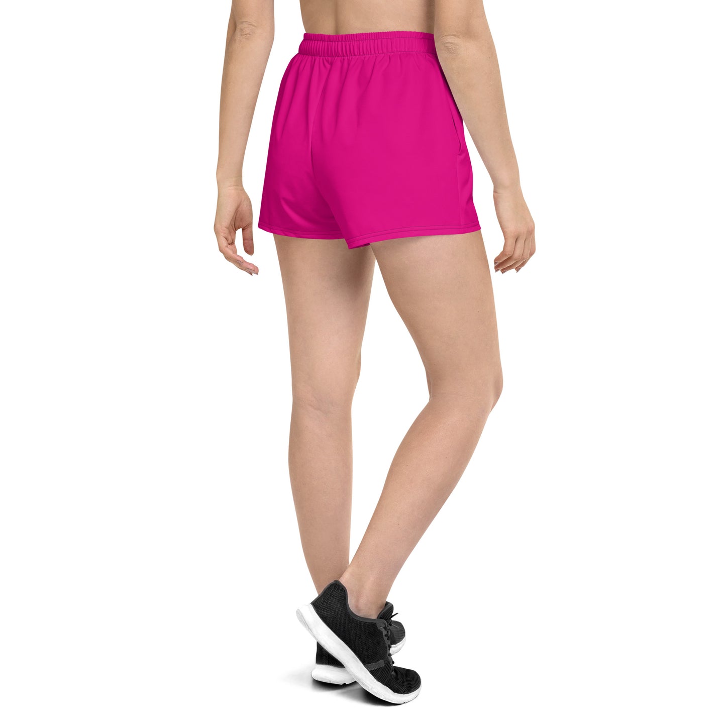Snooty Fox Art Women’s Athletic Shorts - Mexico Pink Tone / Logo