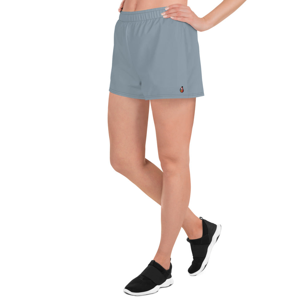 Snooty Fox Art Women’s Athletic Shorts - Summer Song Tone / Logo