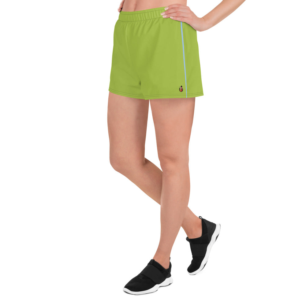 Snooty Fox Art Women’s Athletic Shorts - Love Bird Tone & Logo