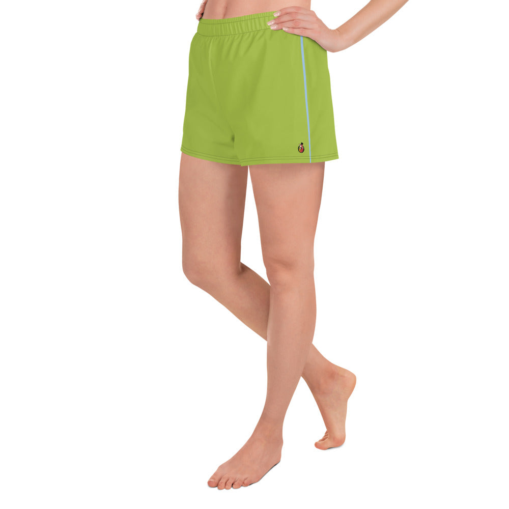 Snooty Fox Art Women’s Athletic Shorts - Love Bird Tone & Logo
