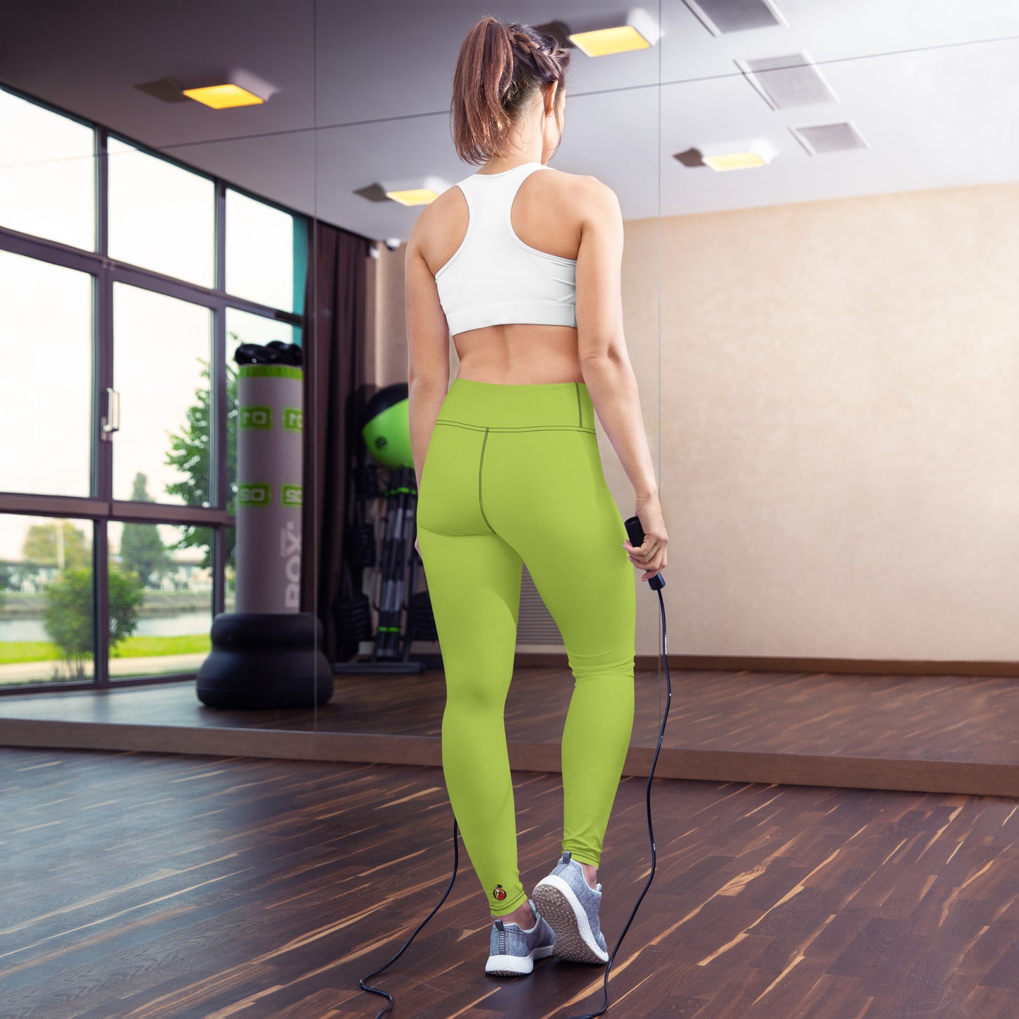 Snooty Fox Art Yoga Leggings - Love Bird Tone / Logo
