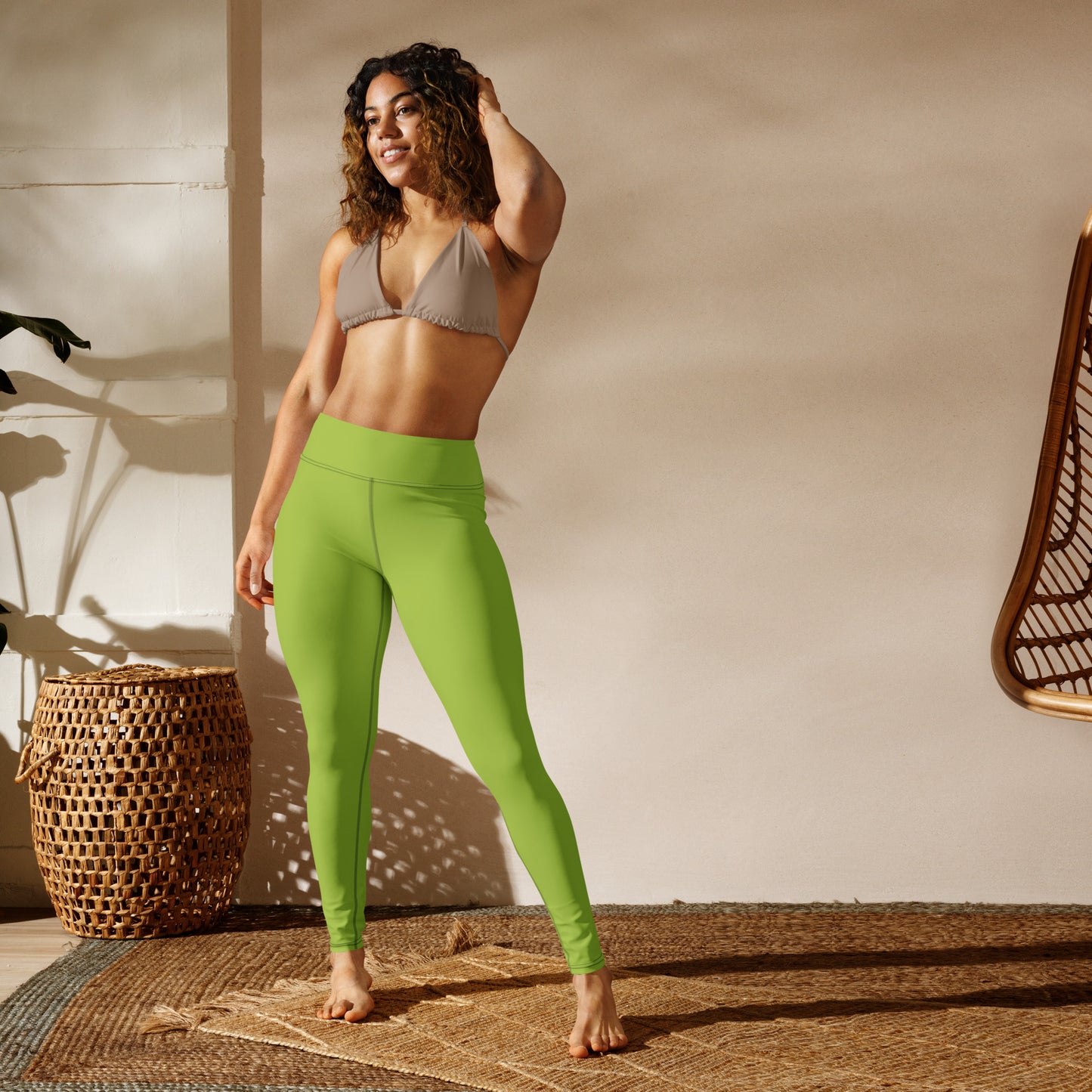 Snooty Fox Art Yoga Leggings - Love Bird Tone / Logo