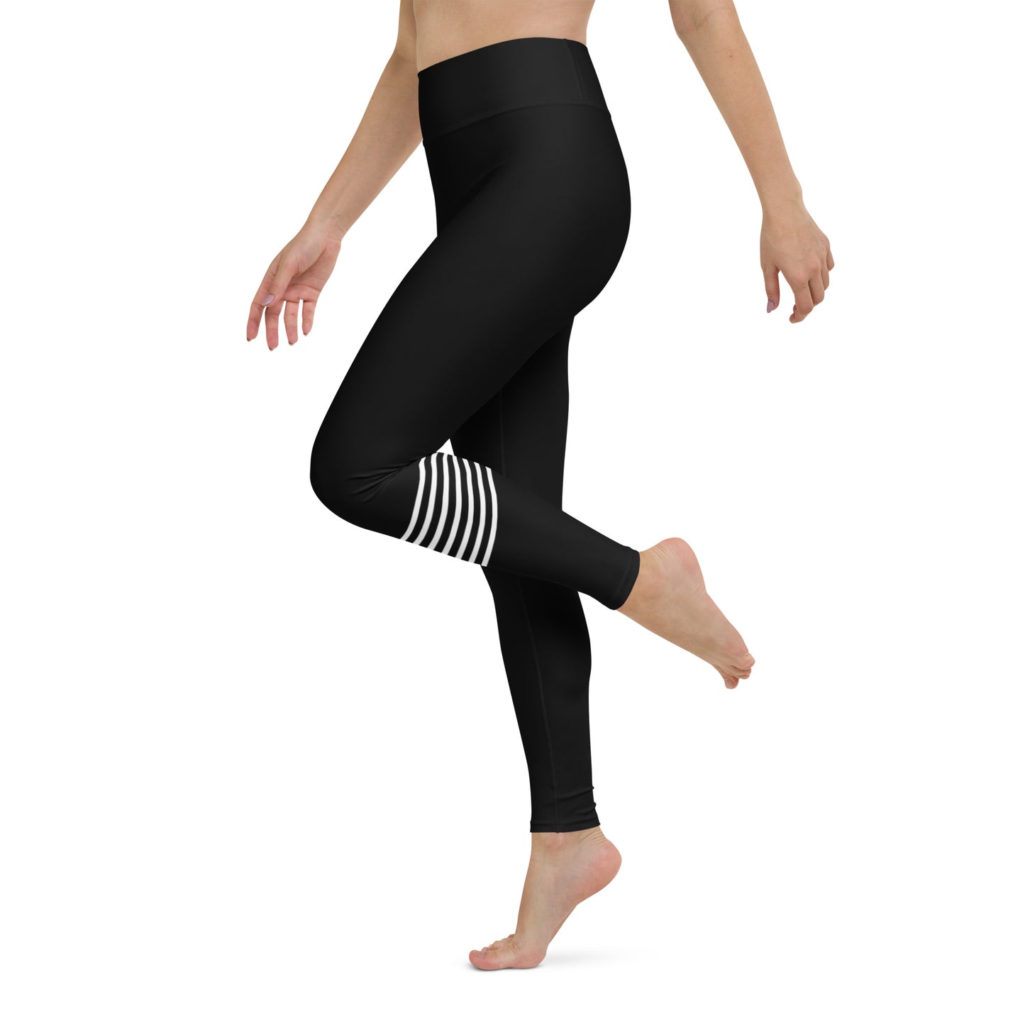 Snooty Fox Art Yoga Leggings - Yoga Logo