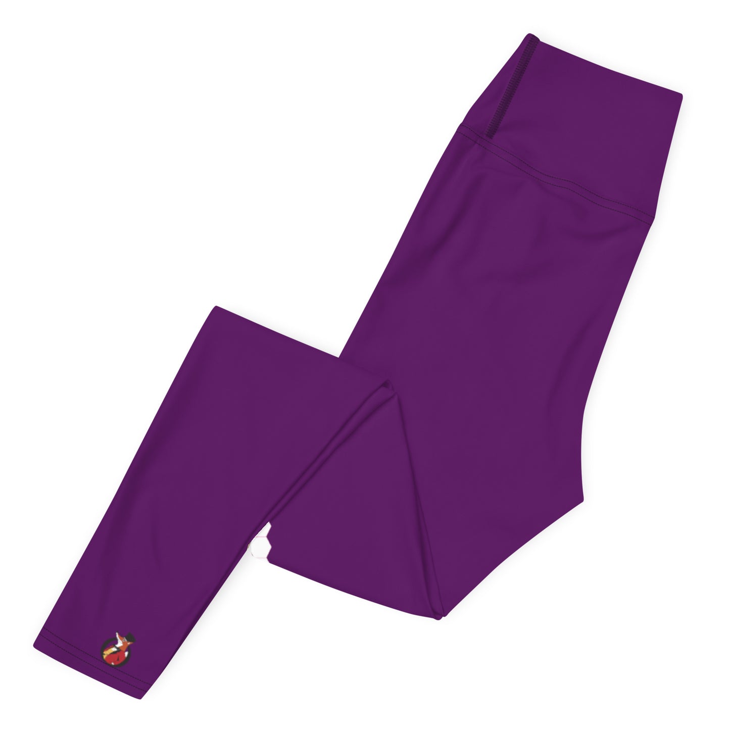 Snooty Fox Art Yoga Leggings - San Diego Indigo Tone & Hex Stripe