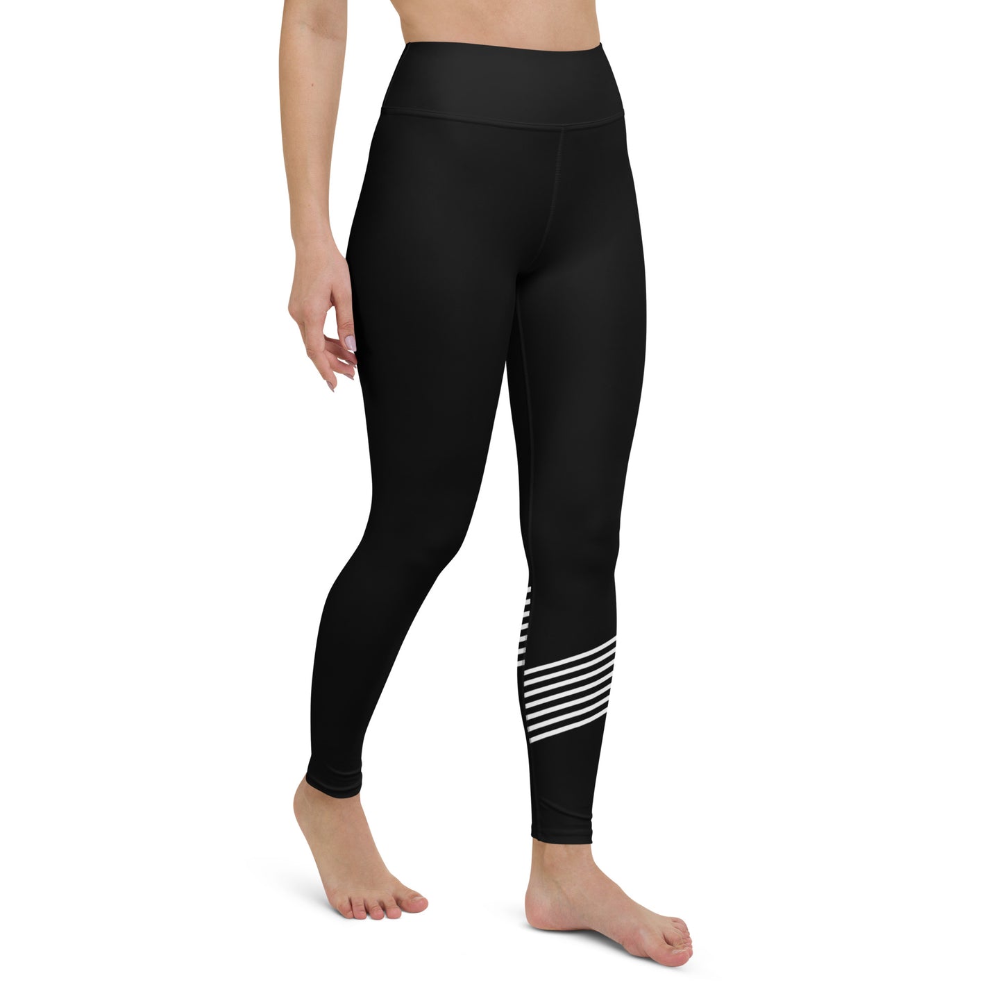Snooty Fox Art Yoga Leggings - Yoga Logo