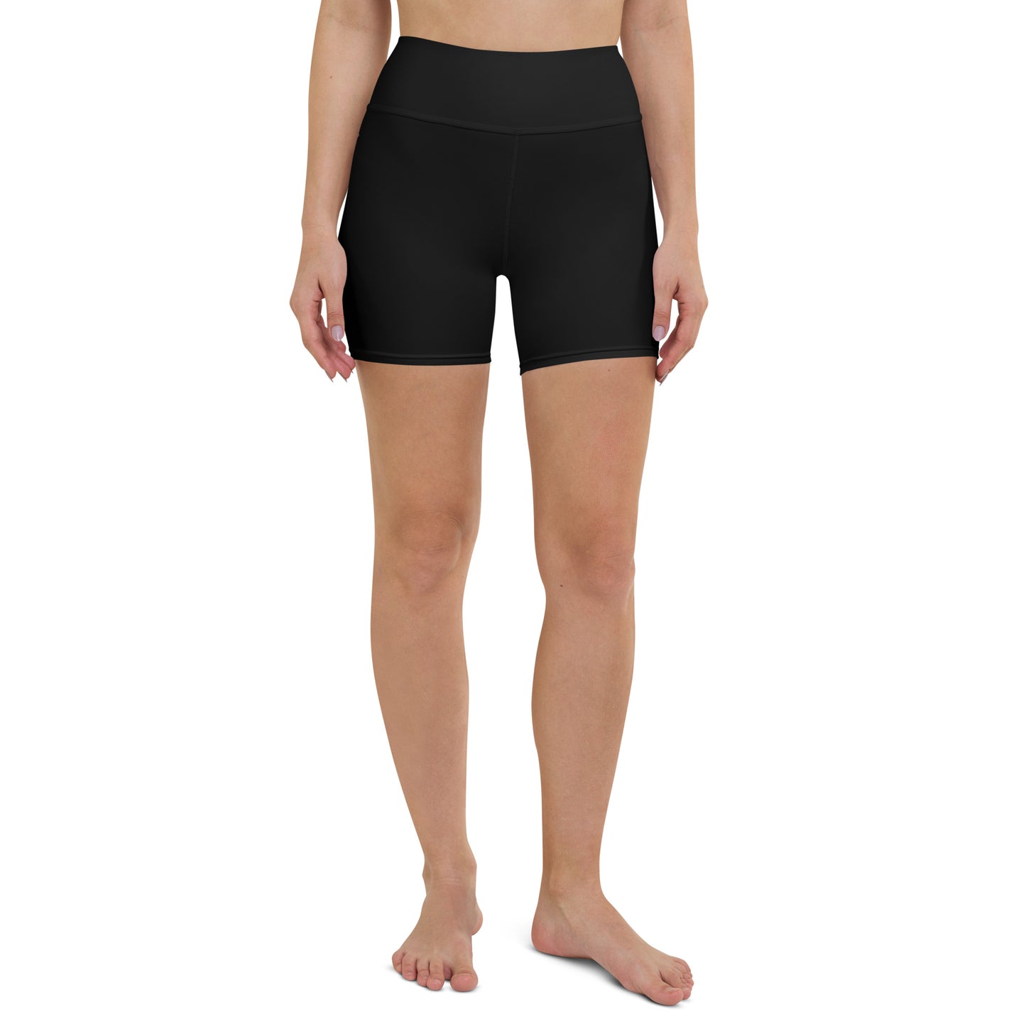 Snooty Fox Art Yoga Shorts - Devil Logo