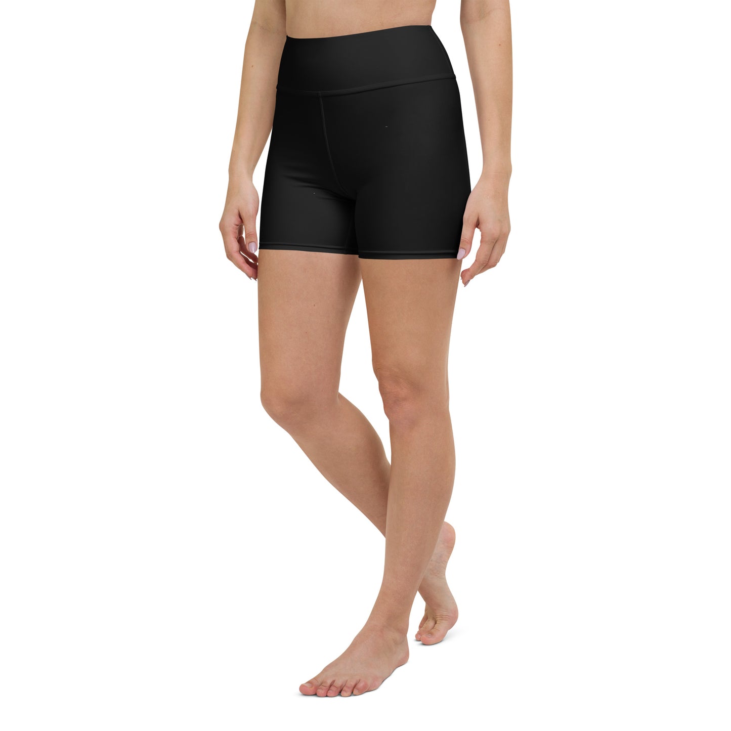 Snooty Fox Art Yoga Shorts - Devil Logo