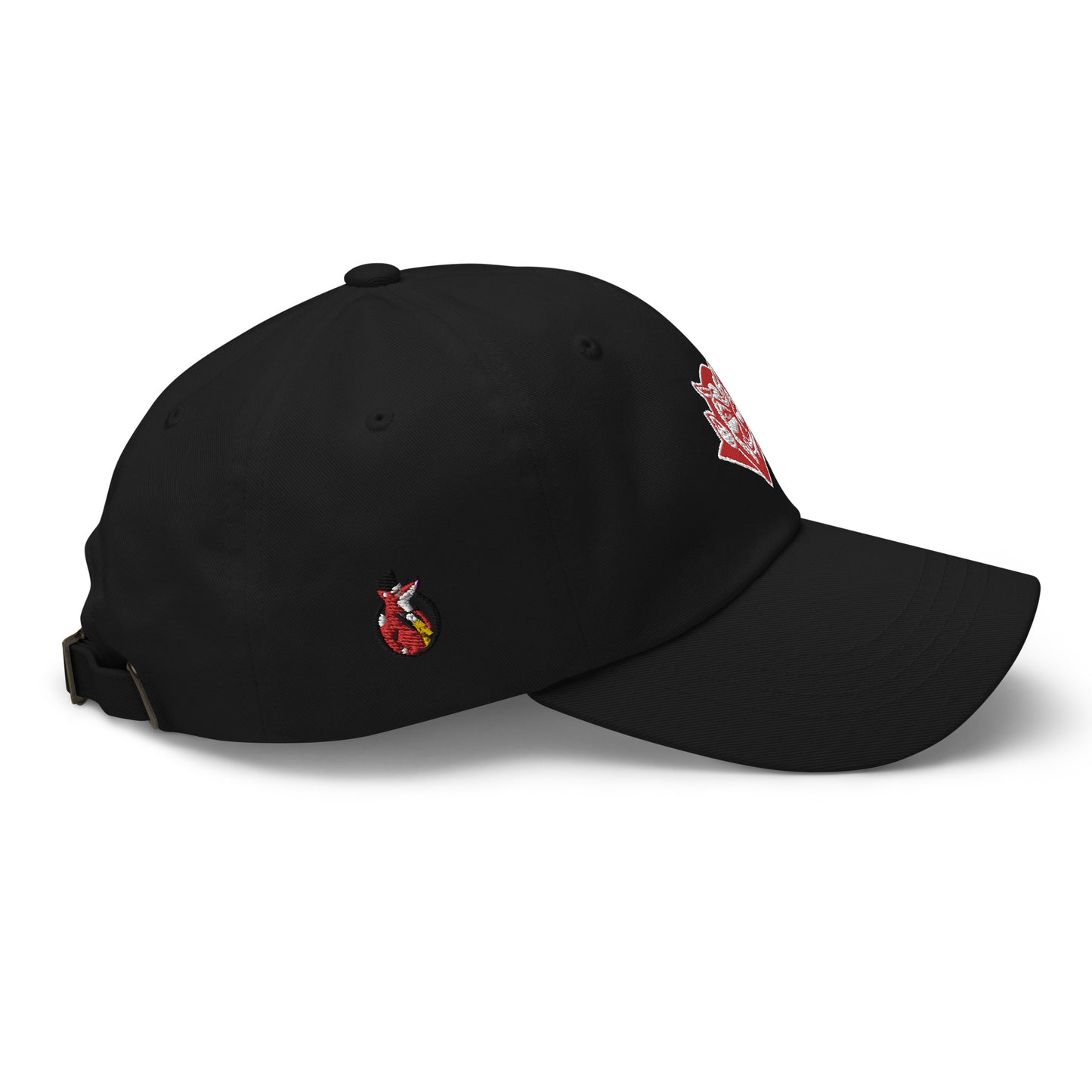 Snooty Fox Art Dad Hat - Red Devil Logo
