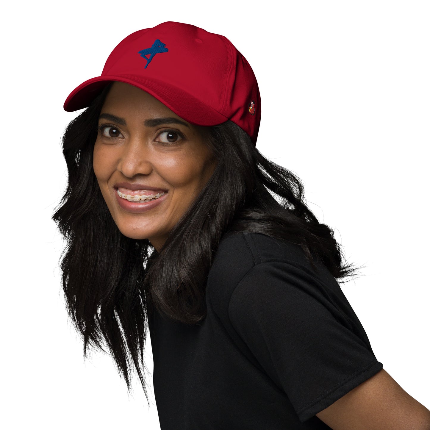 Snooty Fox Art Dad Hat - Surfer Girl Logo