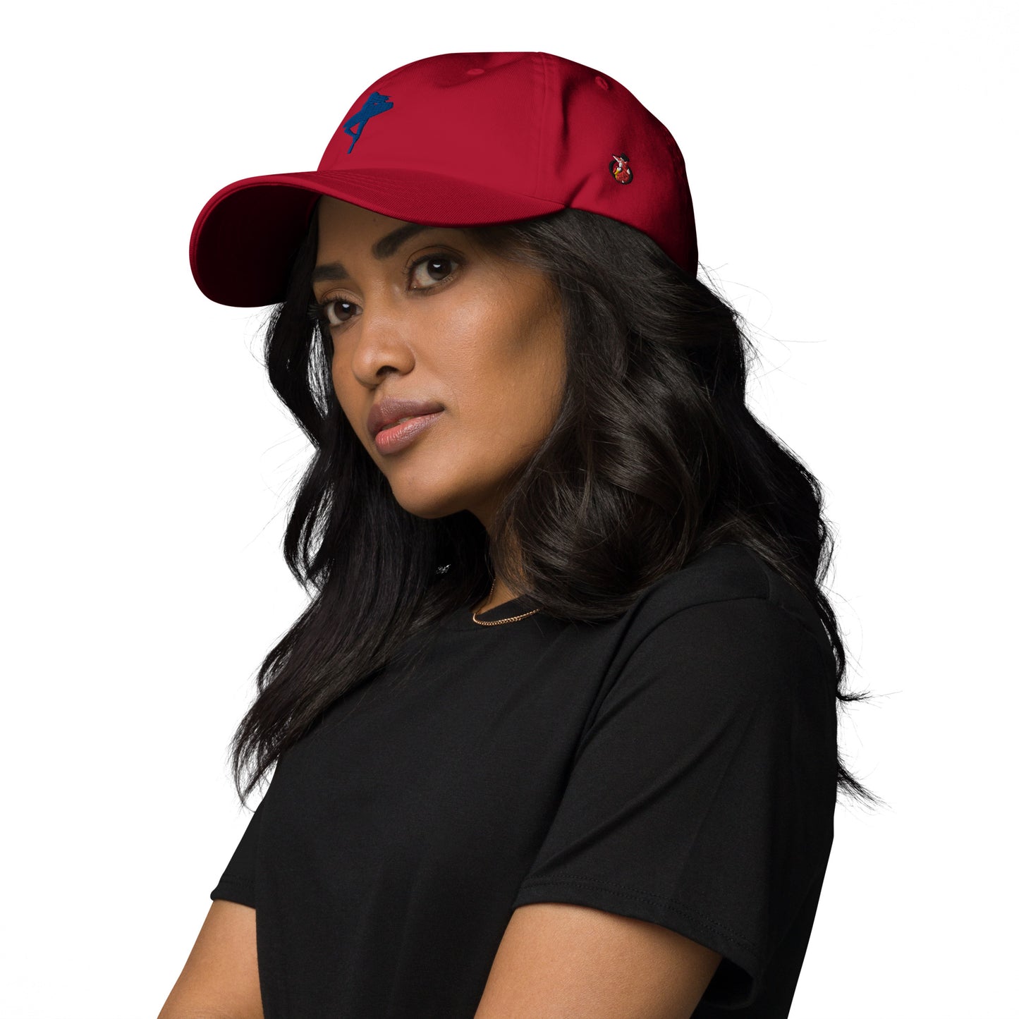 Snooty Fox Art Dad Hat - Surfer Girl Logo