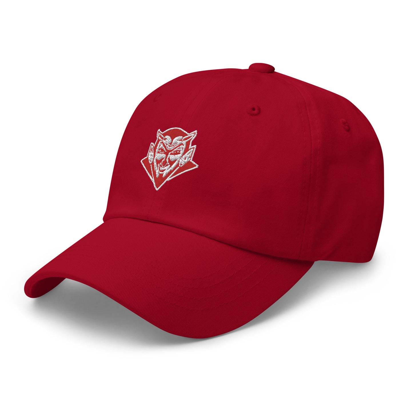 Snooty Fox Art Dad Hat - Red Devil Logo