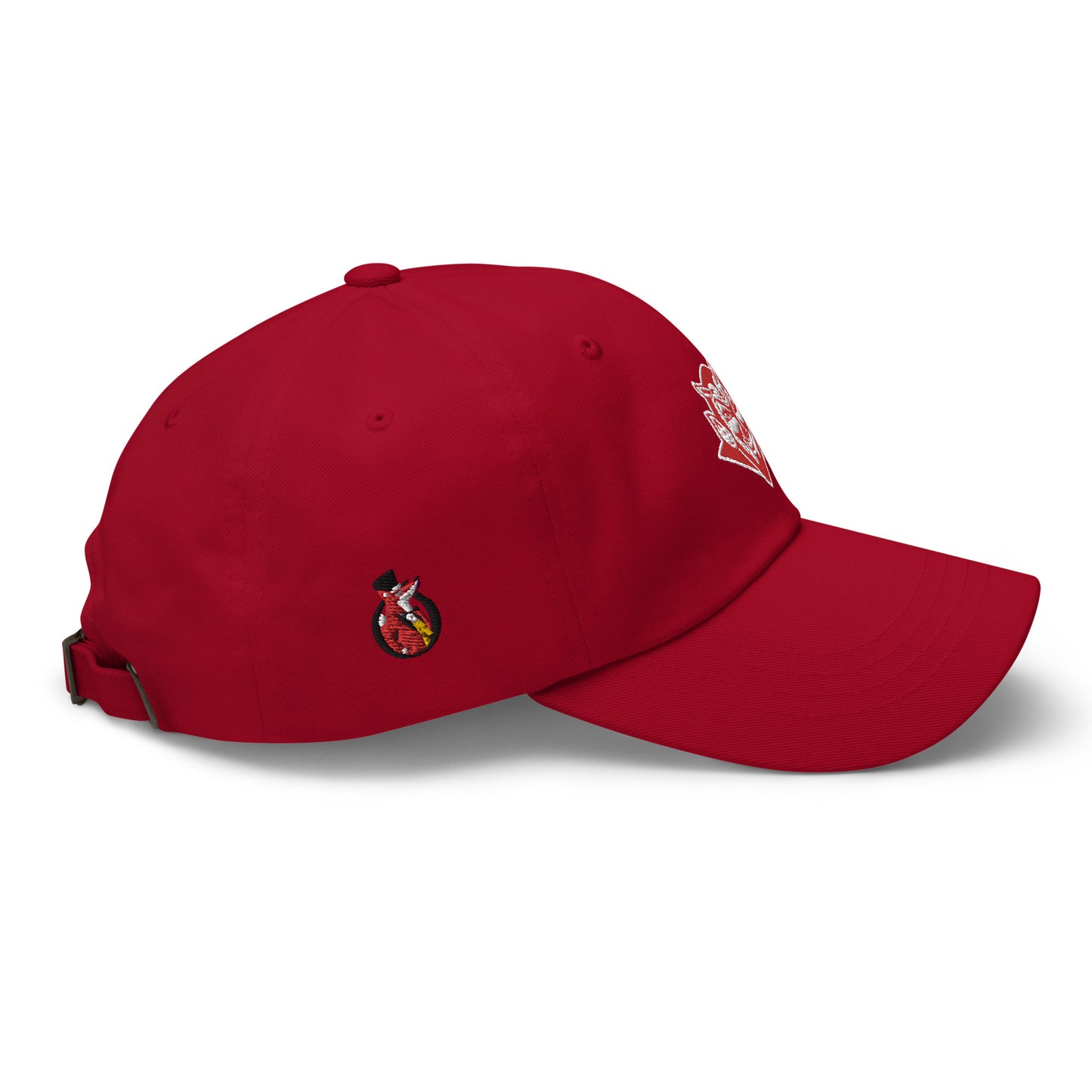 Snooty Fox Art Dad Hat - Red Devil Logo