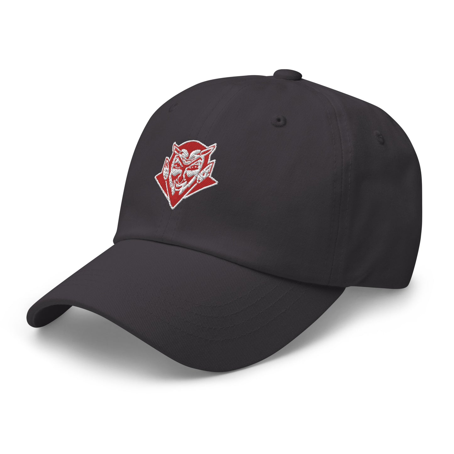 Snooty Fox Art Dad Hat - Red Devil Logo