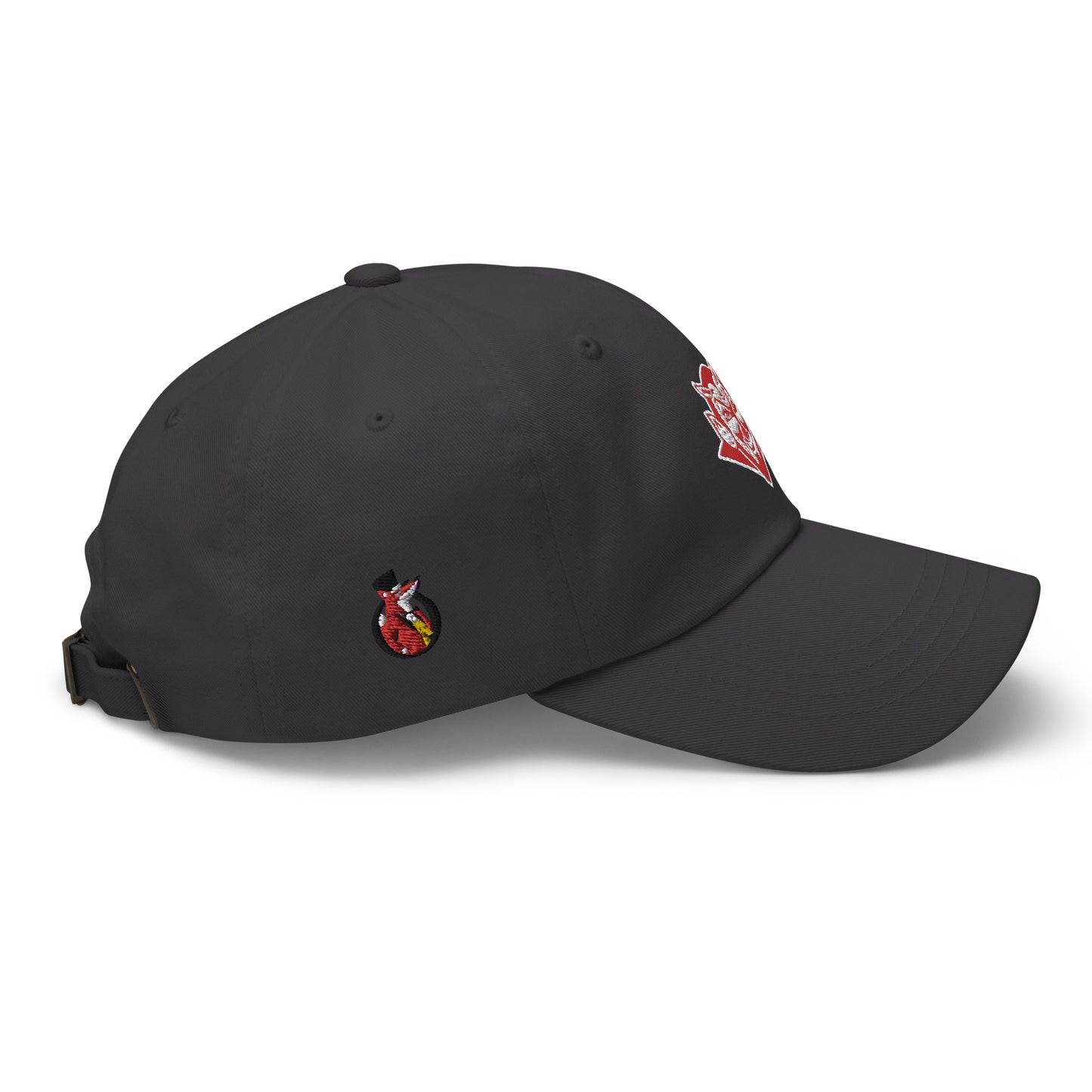 Snooty Fox Art Dad Hat - Red Devil Logo