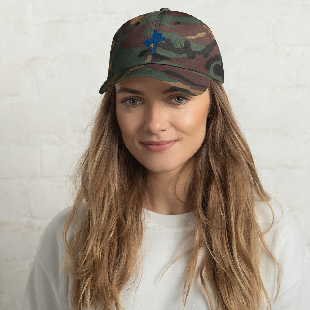 Snooty Fox Art Dad Hat - Surfer Girl Logo