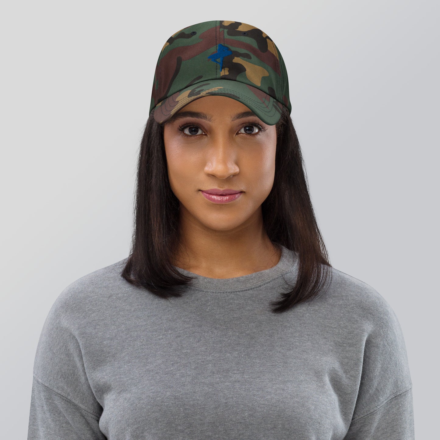 Snooty Fox Art Dad Hat - Surfer Girl Logo