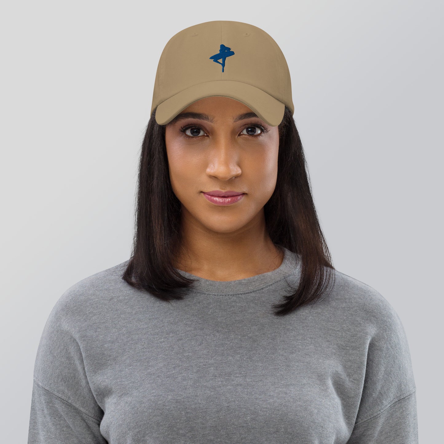 Snooty Fox Art Dad Hat - Surfer Girl Logo