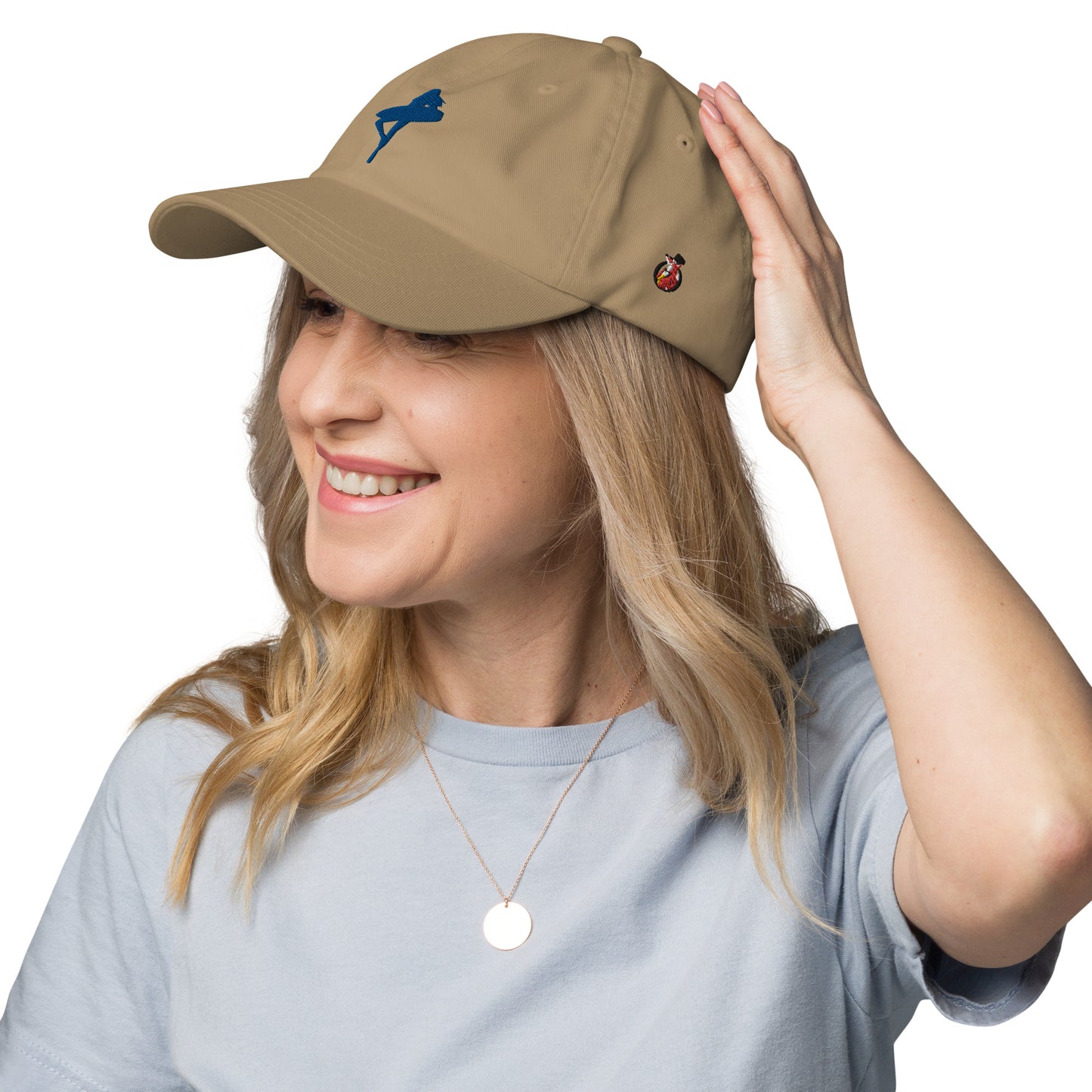 Snooty Fox Art Dad Hat - Surfer Girl Logo
