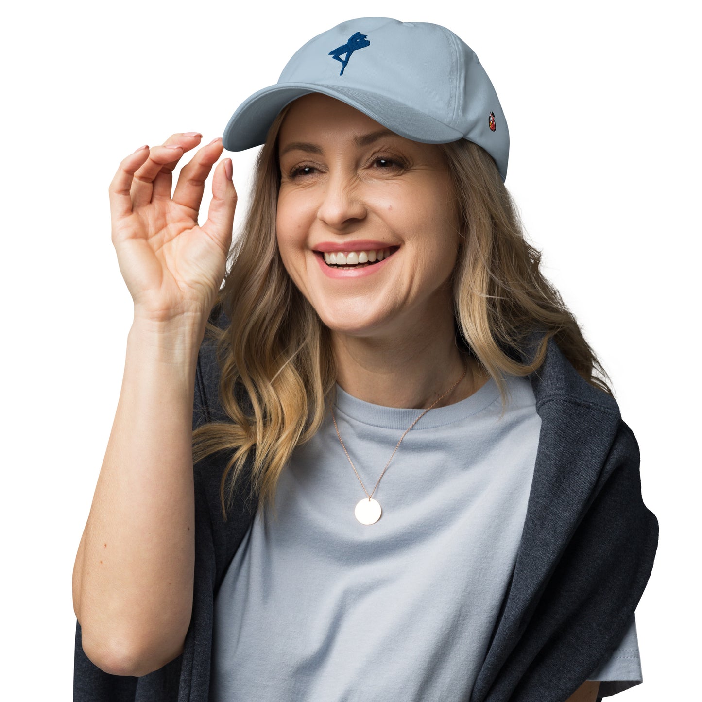 Snooty Fox Art Dad Hat - Surfer Girl Logo