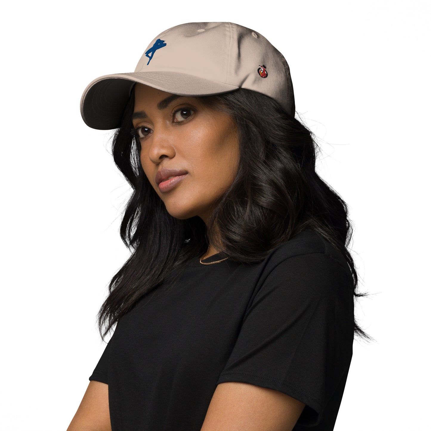 Snooty Fox Art Dad Hat - Surfer Girl Logo
