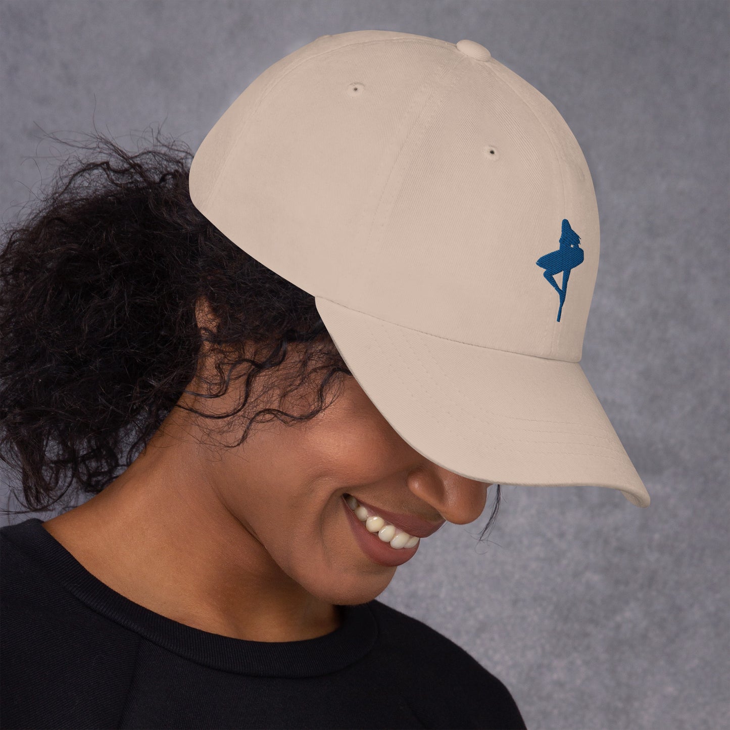 Snooty Fox Art Dad Hat - Surfer Girl Logo