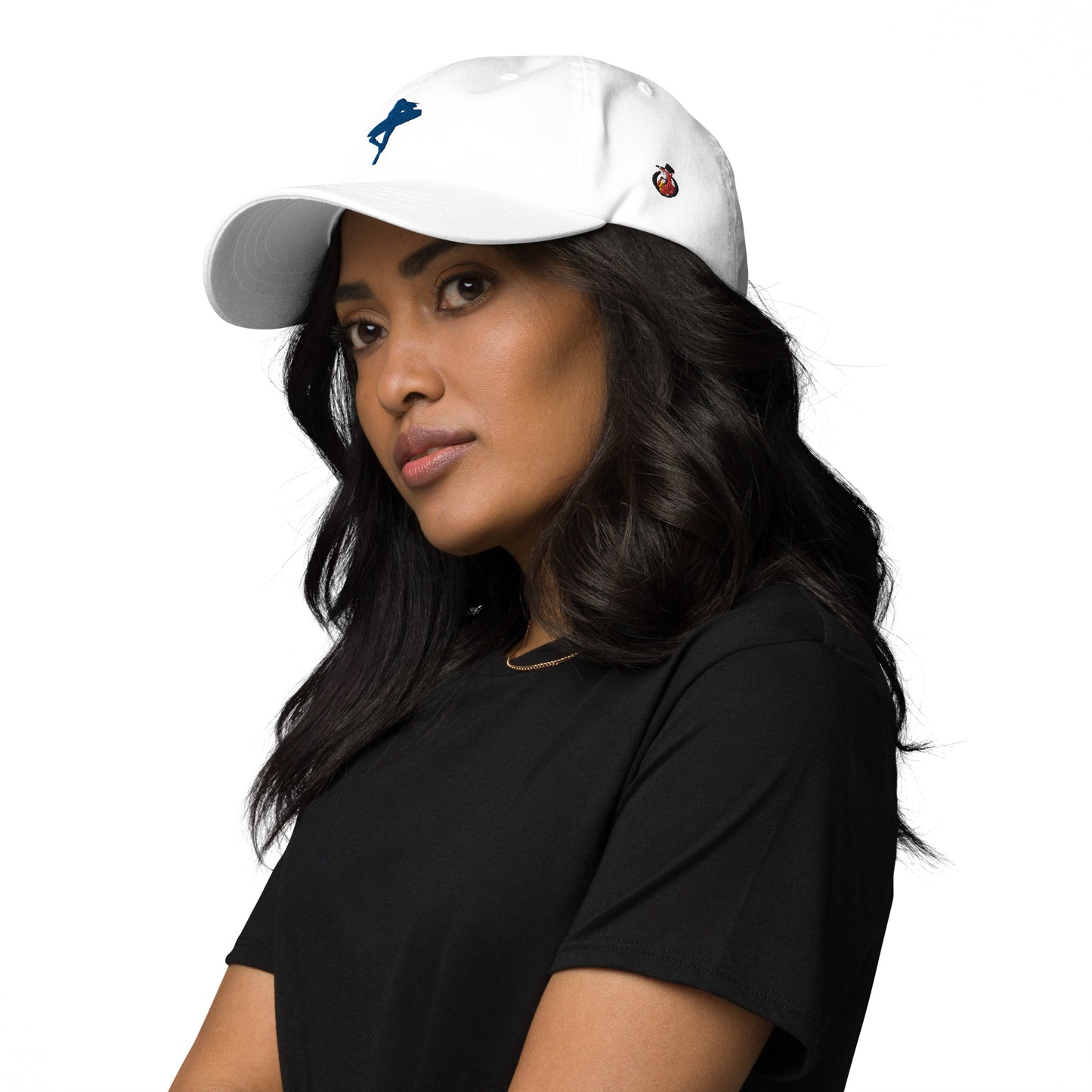 Snooty Fox Art Dad Hat - Surfer Girl Logo
