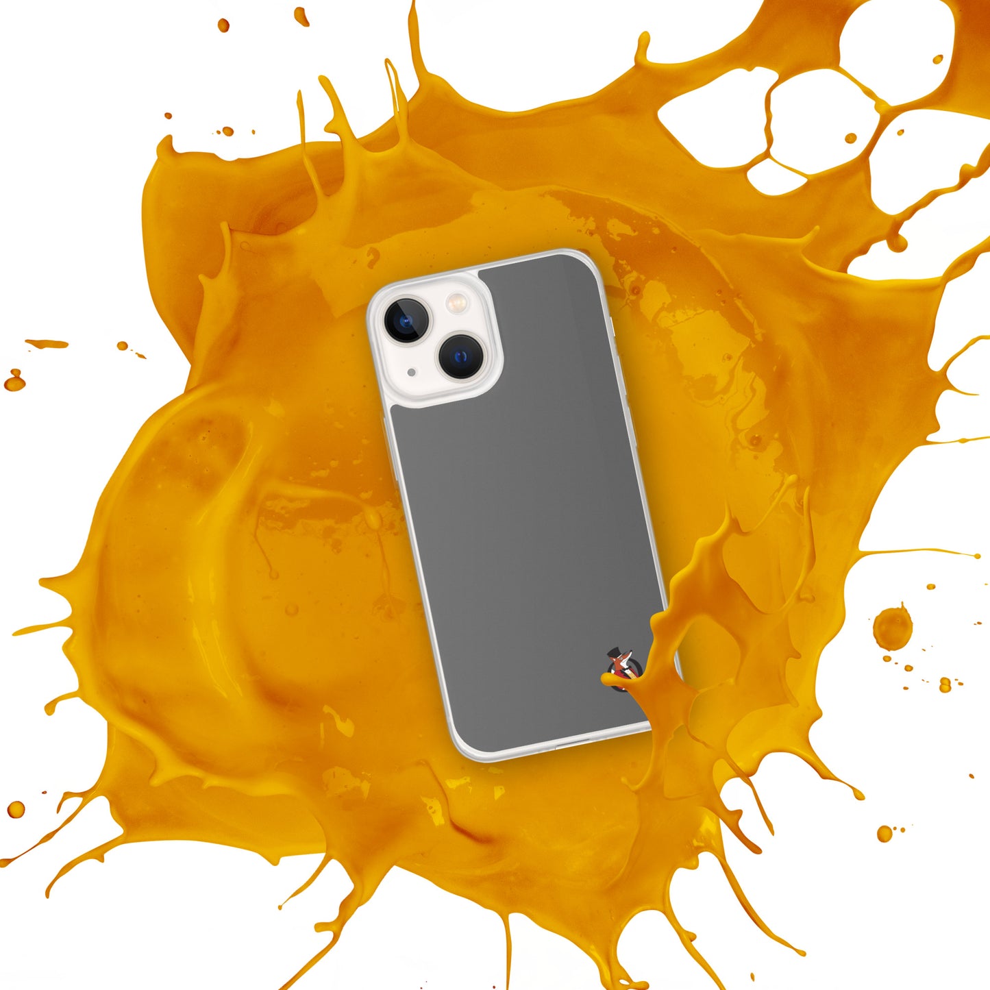 Snooty Fox Art Clear Case for iPhone® - Snooty Fox Art Logo