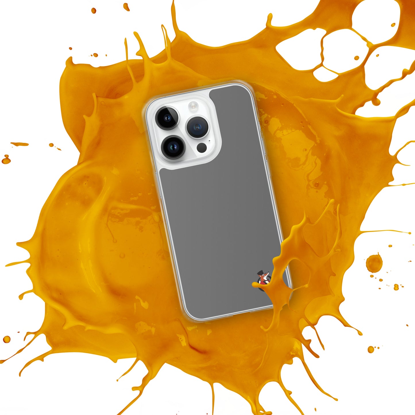 Snooty Fox Art Clear Case for iPhone® - Snooty Fox Art Logo