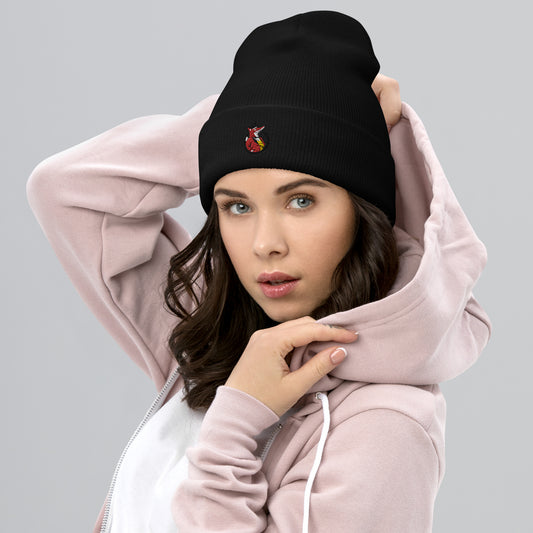 Snooty Fox Art Cuffed Beanie - Snooty Fox Art Logo