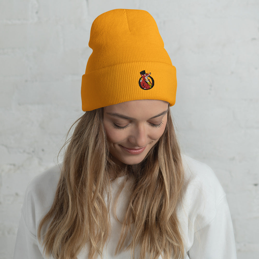 Snooty Fox Art Cuffed Beanie - Snooty Fox Art Logo