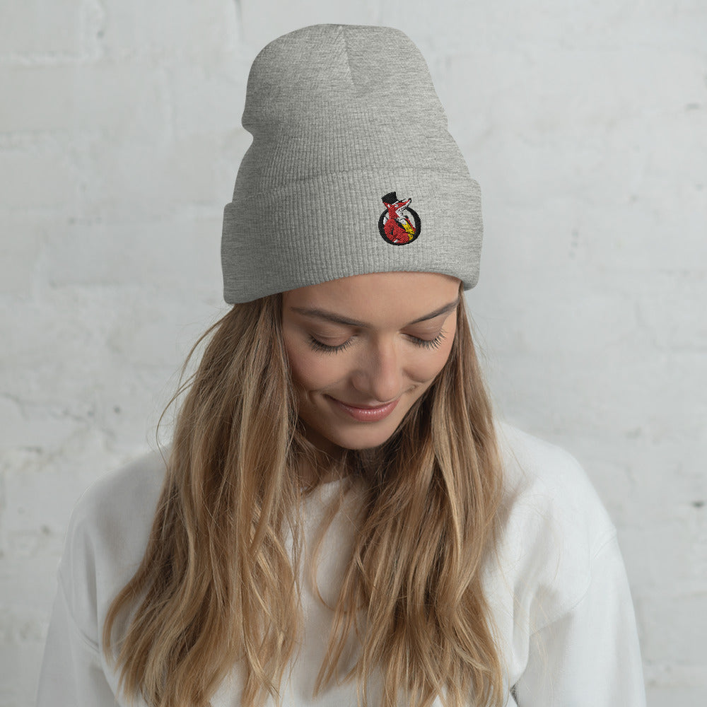 Snooty Fox Art Cuffed Beanie - Snooty Fox Art Logo