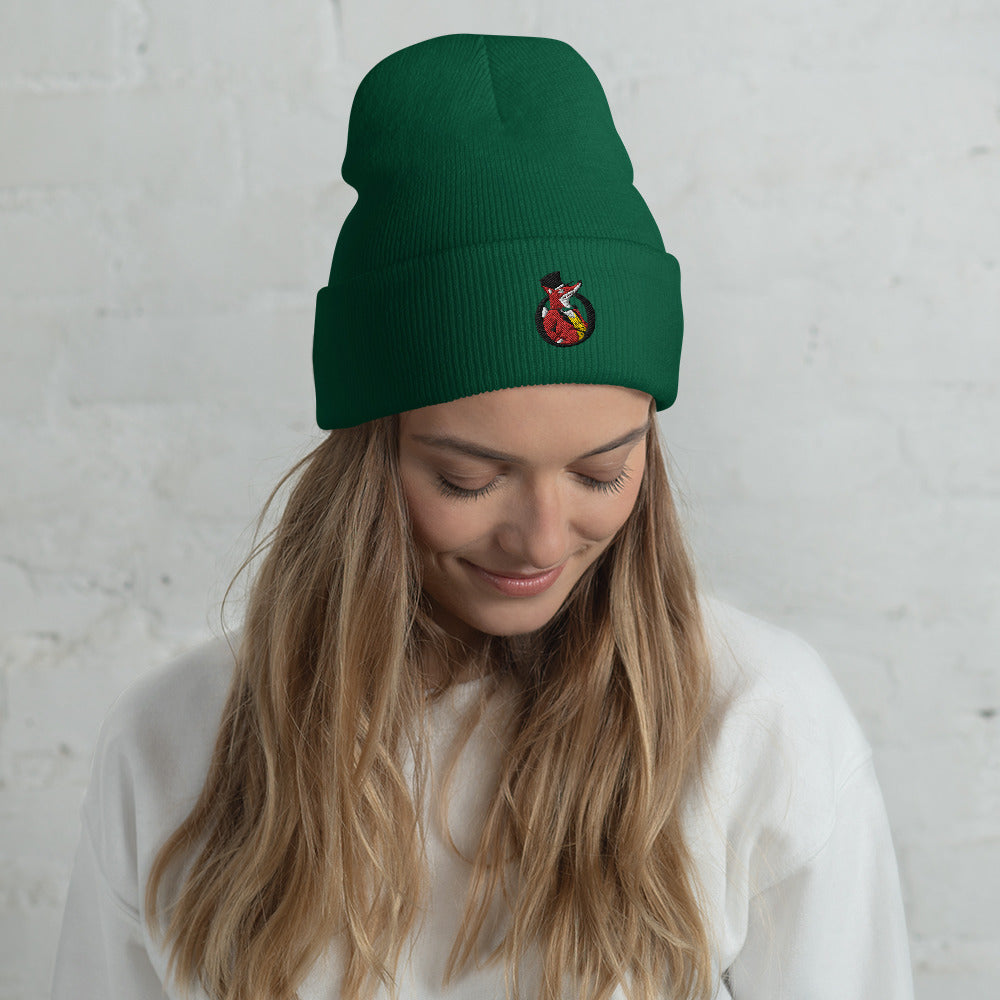 Snooty Fox Art Cuffed Beanie - Snooty Fox Art Logo