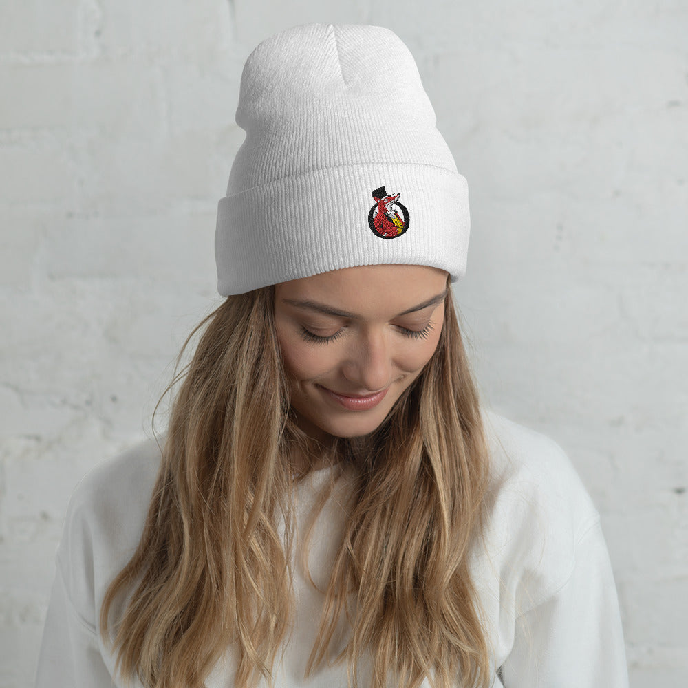 Snooty Fox Art Cuffed Beanie - Snooty Fox Art Logo
