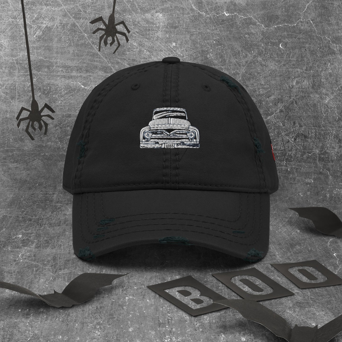 Snooty Fox Art Distressed Dad Hat - f-100