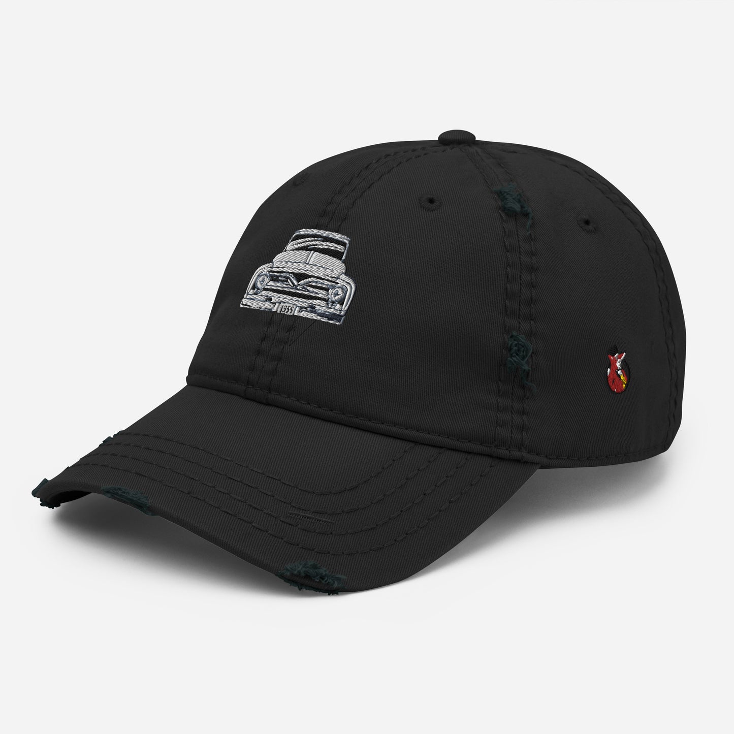 Snooty Fox Art Distressed Dad Hat - f-100