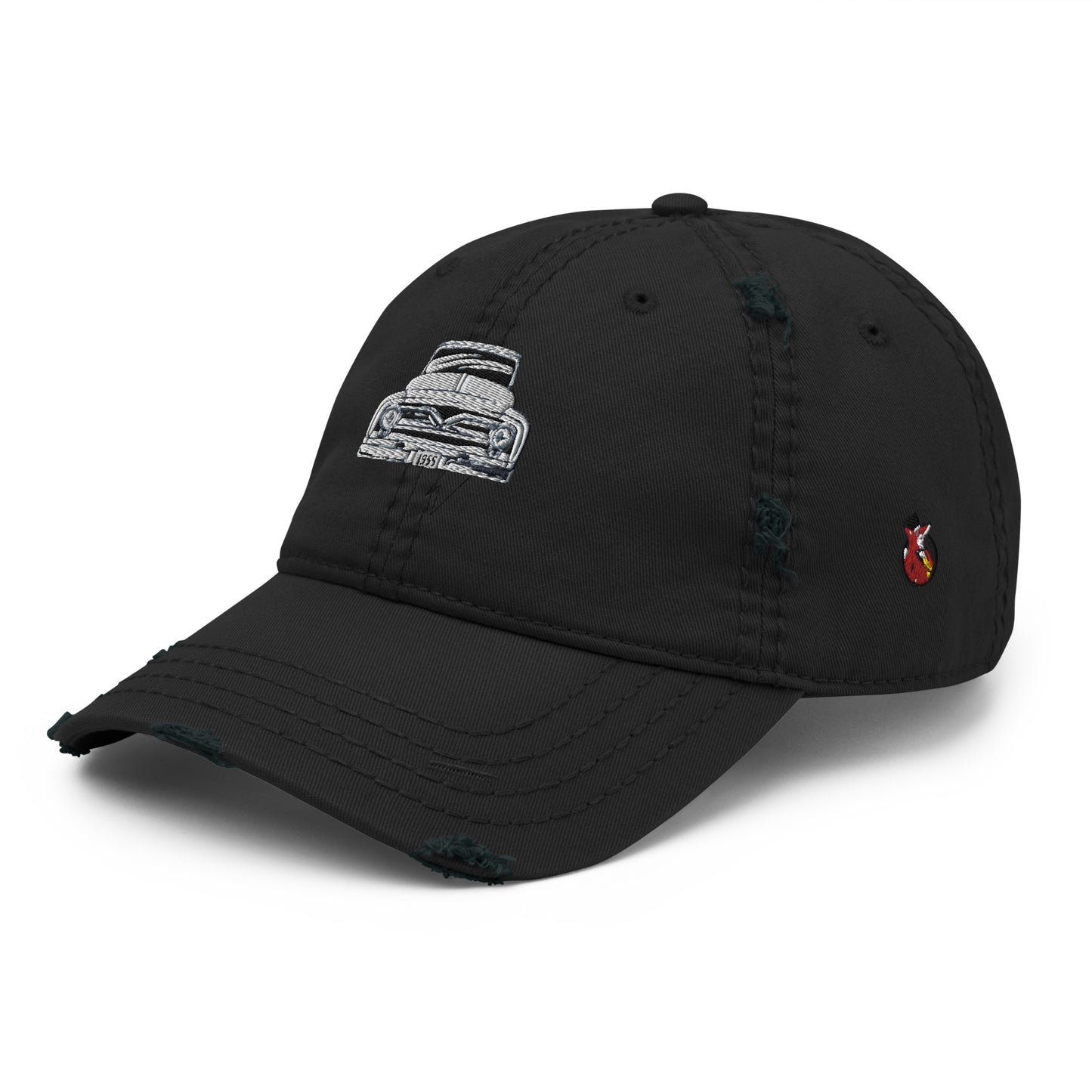 Snooty Fox Art Distressed Dad Hat - f-100