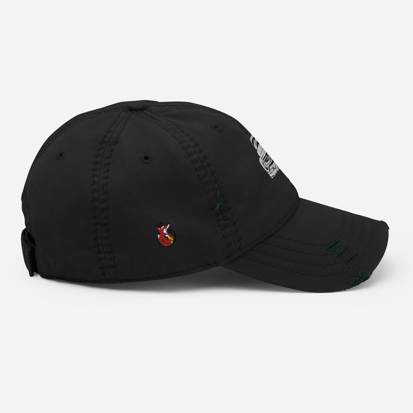 Snooty Fox Art Distressed Dad Hat - f-100