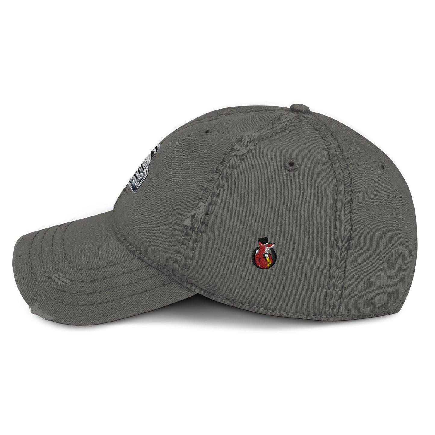 Snooty Fox Art Distressed Dad Hat - f-100