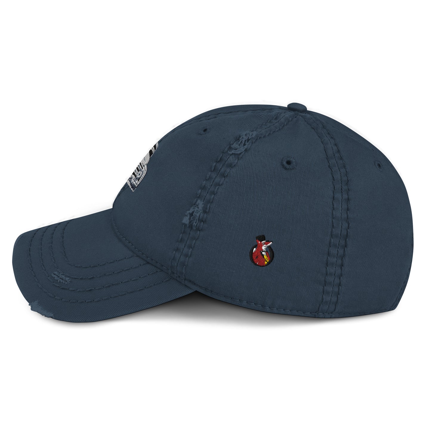 Snooty Fox Art Distressed Dad Hat - f-100