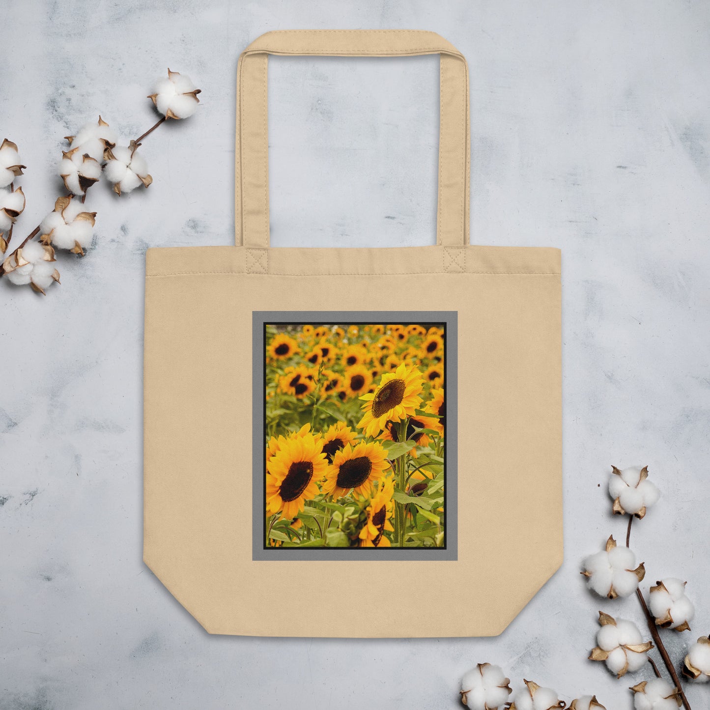 Snooty Fox Art Eco Garden Tote Bag - Sunflowers / Helen Keller