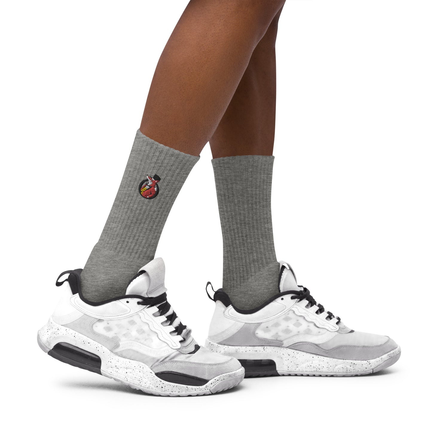 Snooty Fox Art Embroidered Socks - Snooty Fox Art Logo