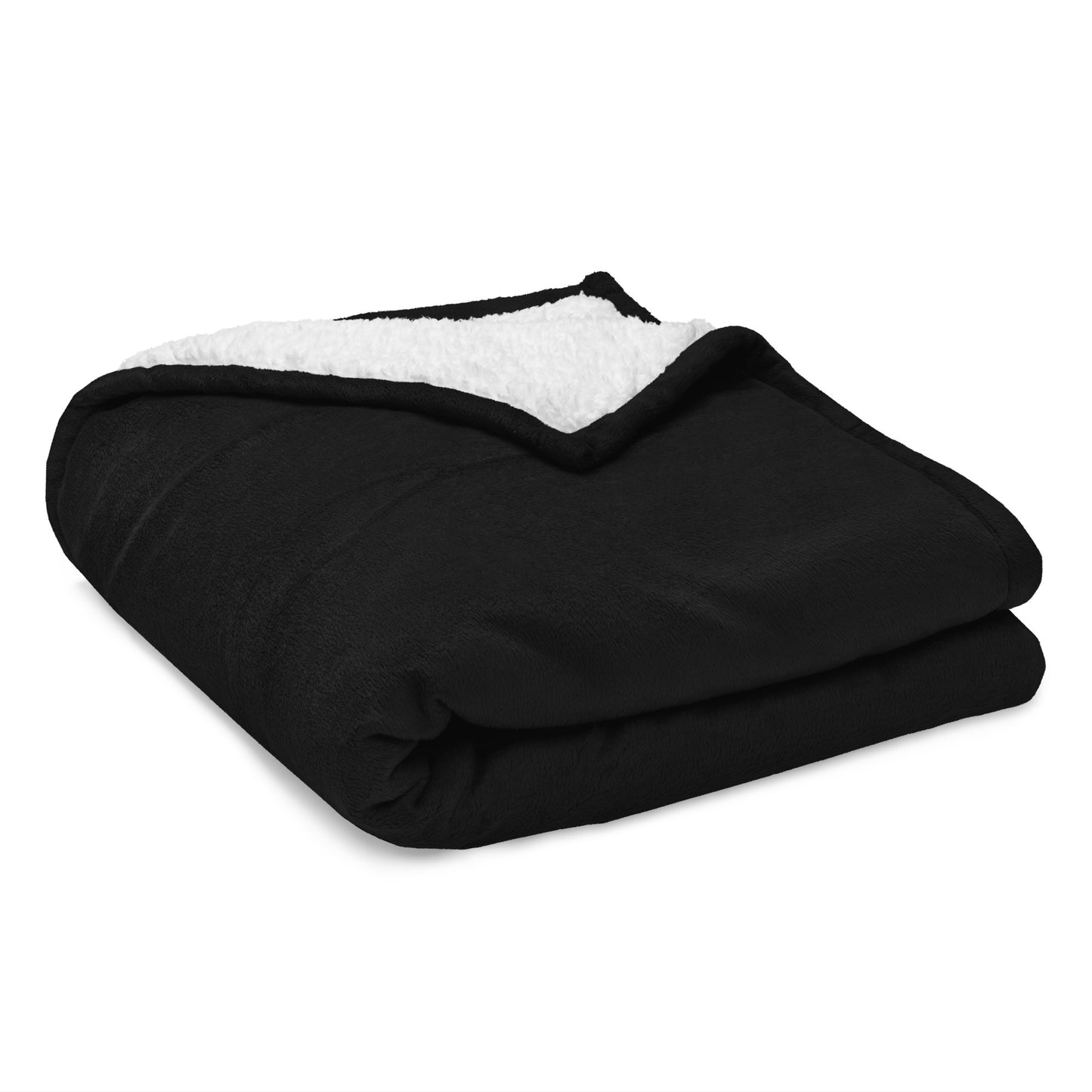 Snooty Fox Art Premium Sherpa Blanket - Snooty Fox Art Logo