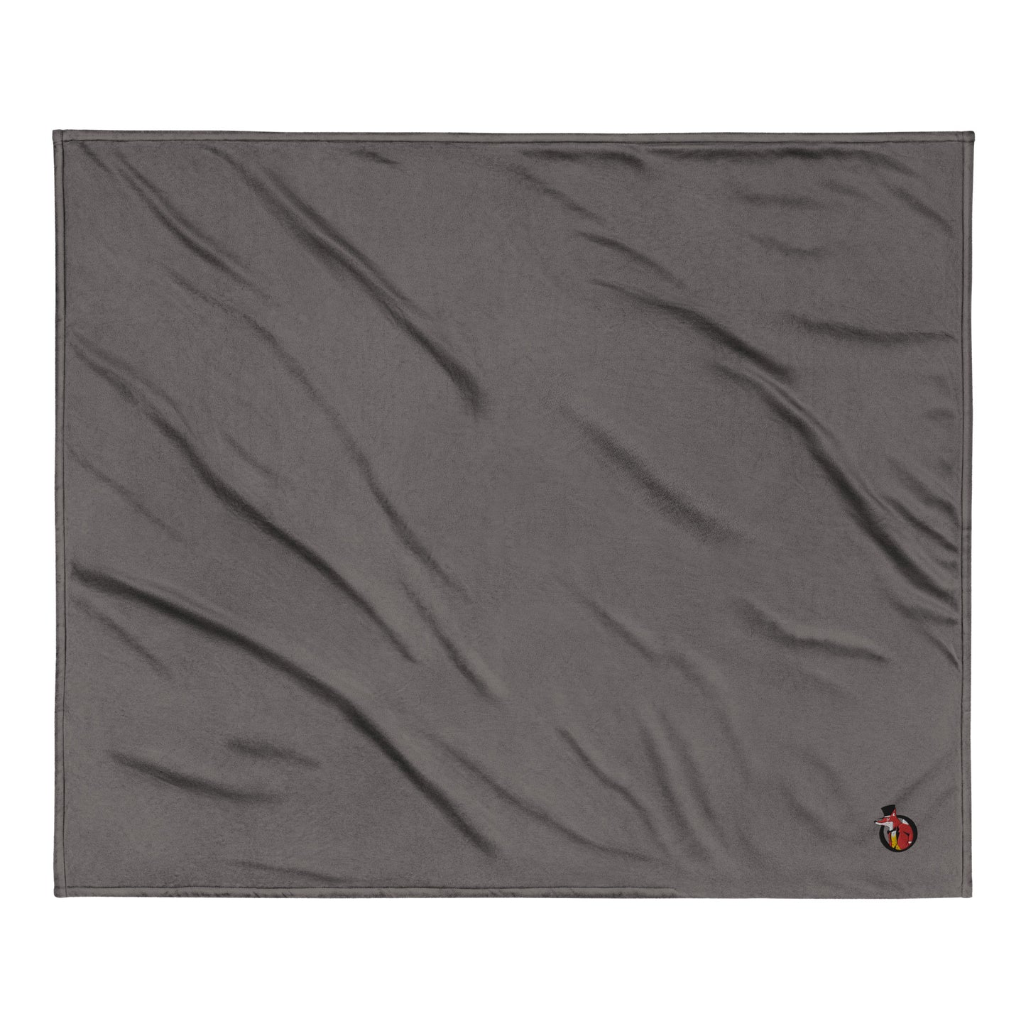 Snooty Fox Art Premium Sherpa Blanket - Snooty Fox Art Logo