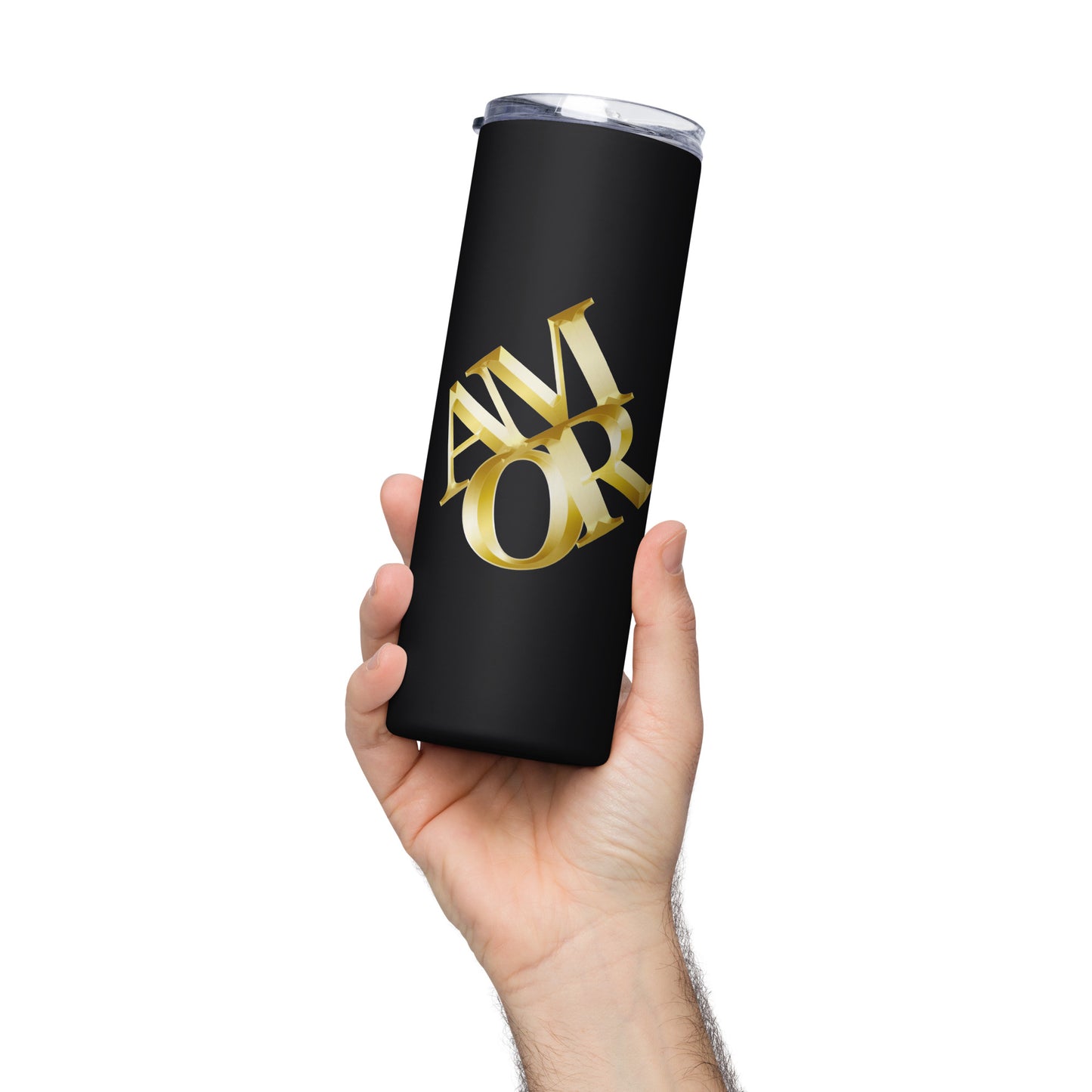 Snooty Fox Art Stainless Steel Tumbler - AMOR