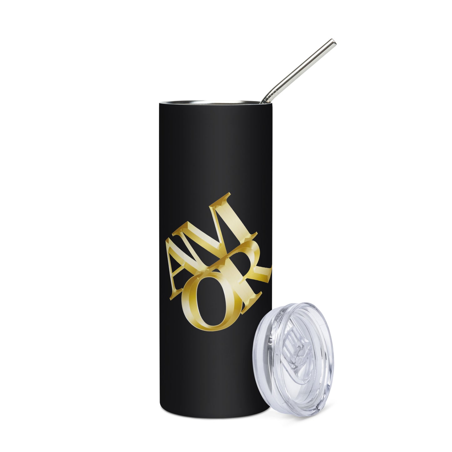 Snooty Fox Art Stainless Steel Tumbler - AMOR