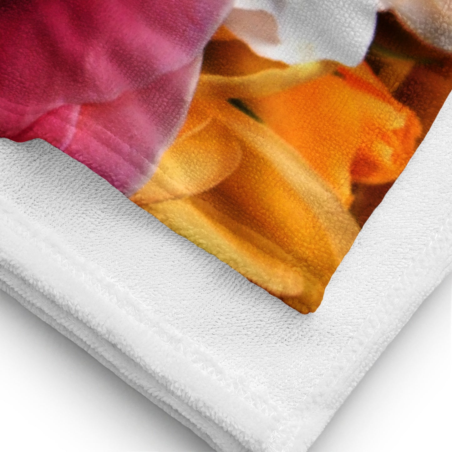 Snooty Fox Art Bath Towel - Roses I