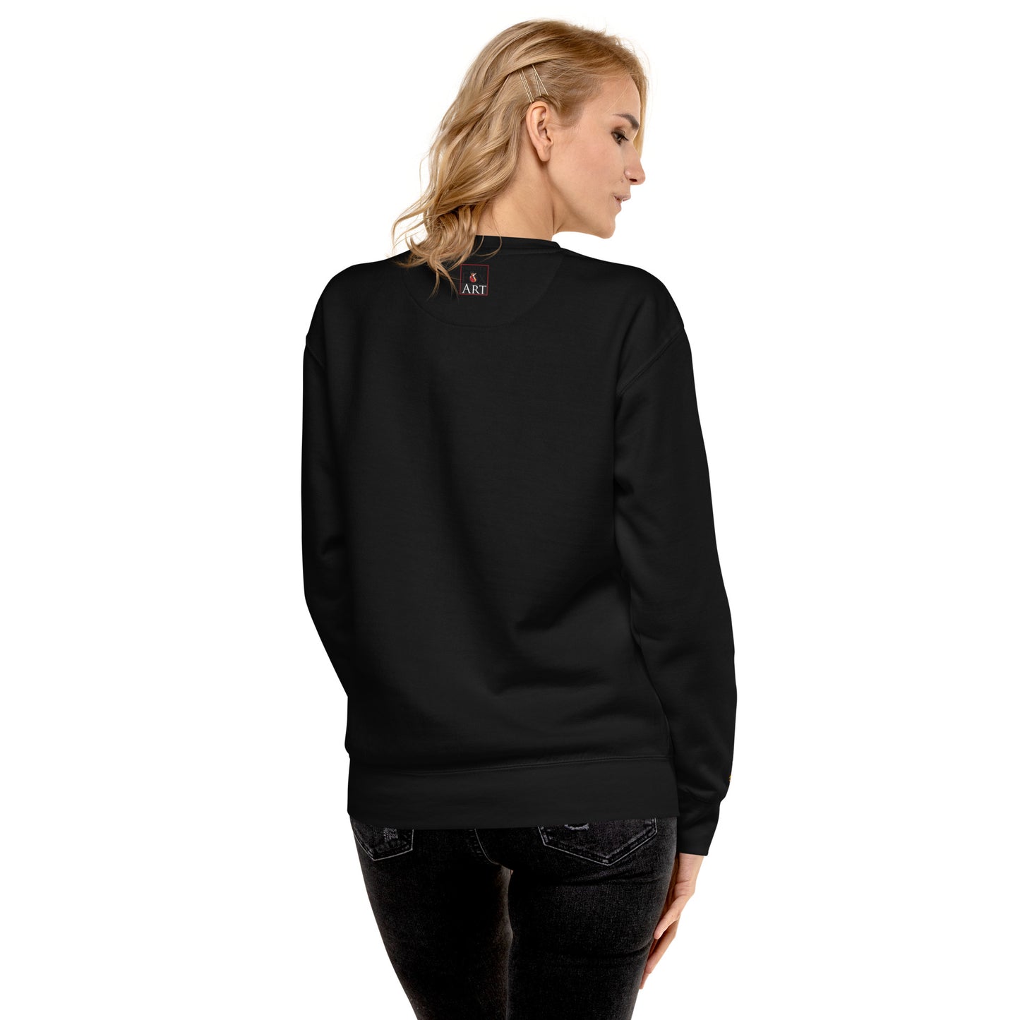 Snooty Fox Art Unisex Premium Sweatshirt - Snooty Fox Art Logo